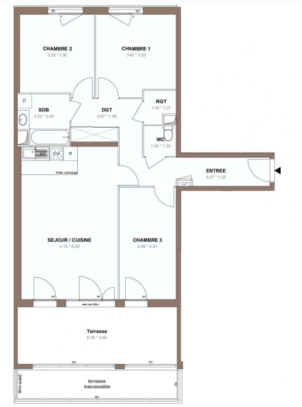 Plan du lot