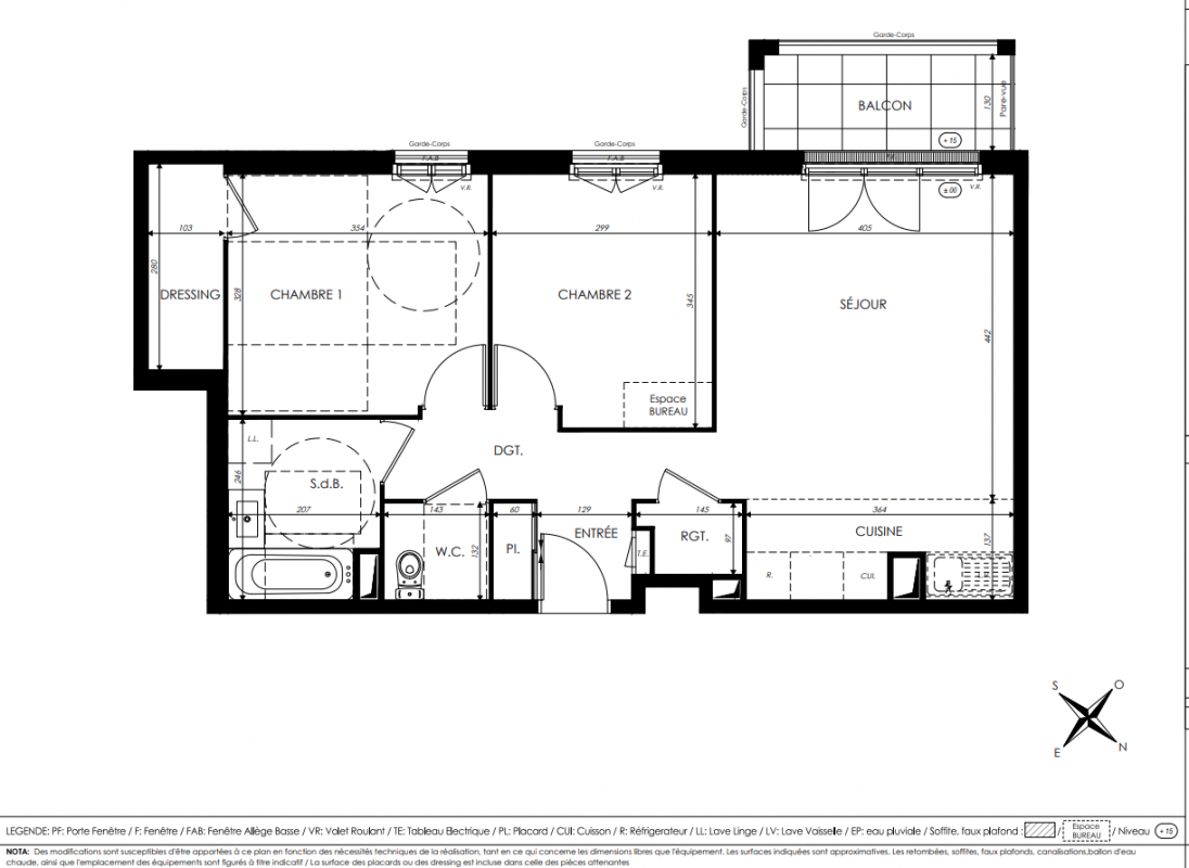 Plan du lot