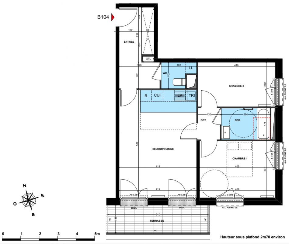 Plan du lot