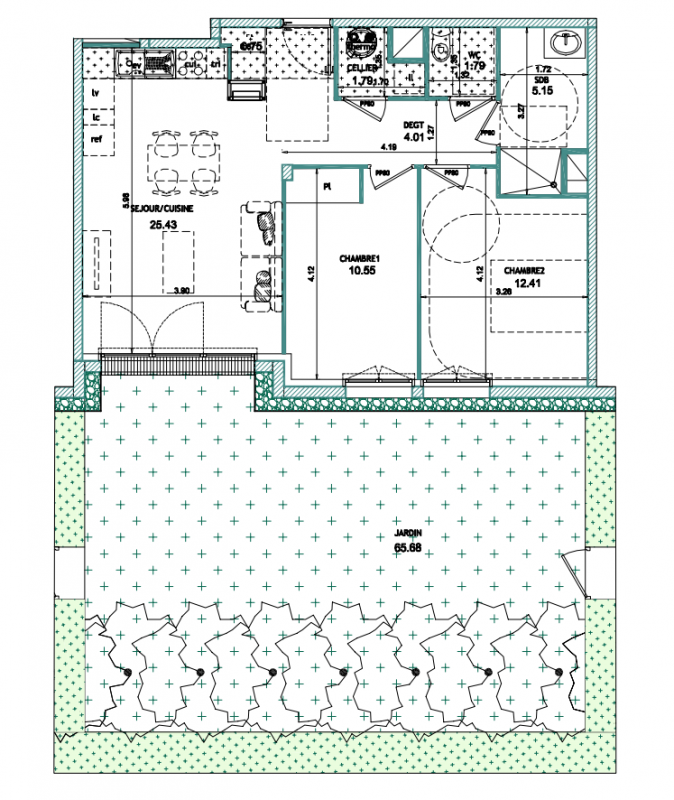Plan du lot