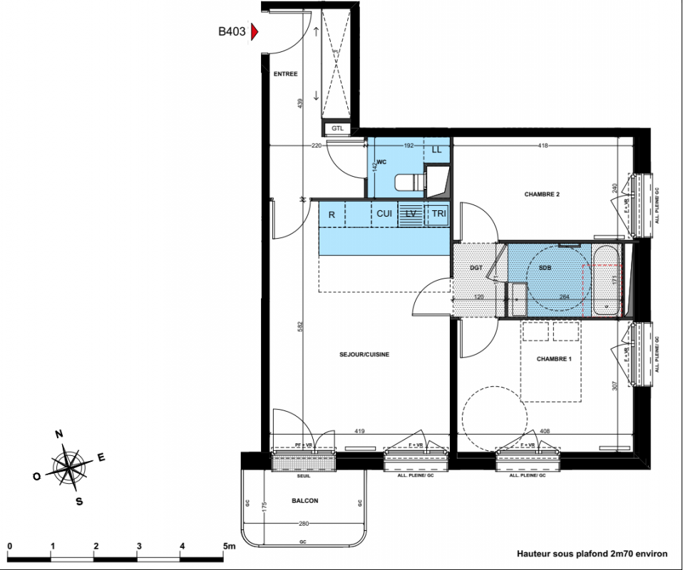 Plan du lot
