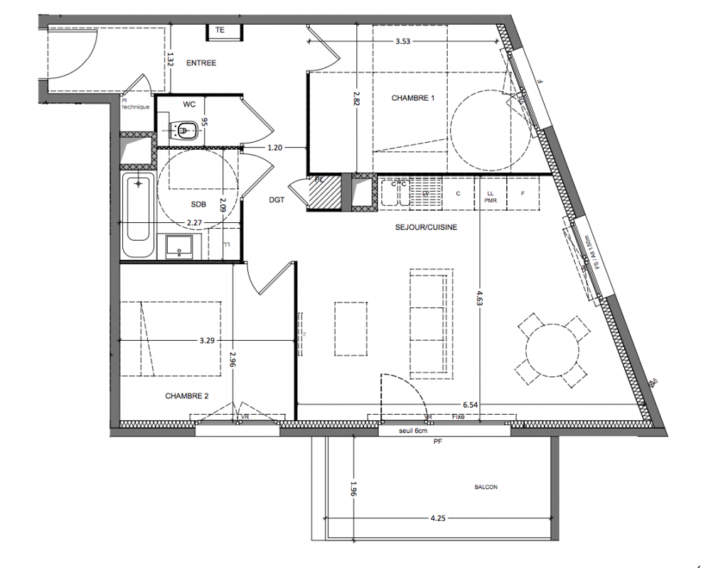 Plan du lot