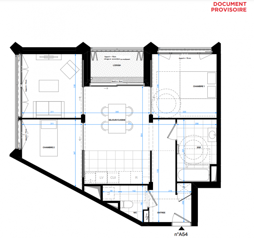 Plan du lot