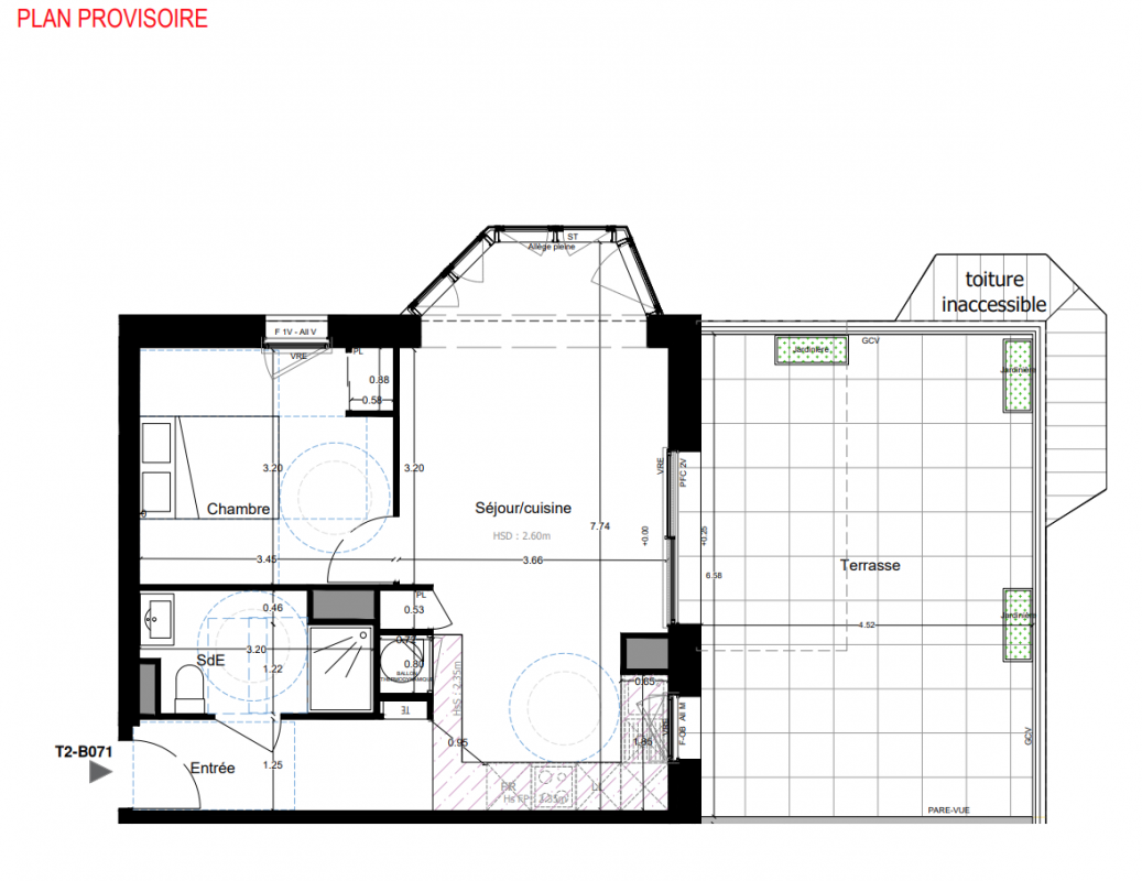 Plan du lot
