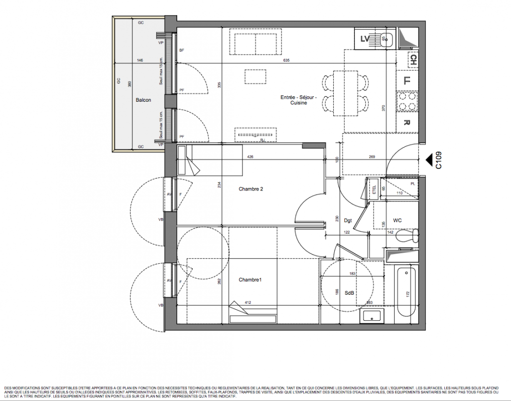 Plan du lot