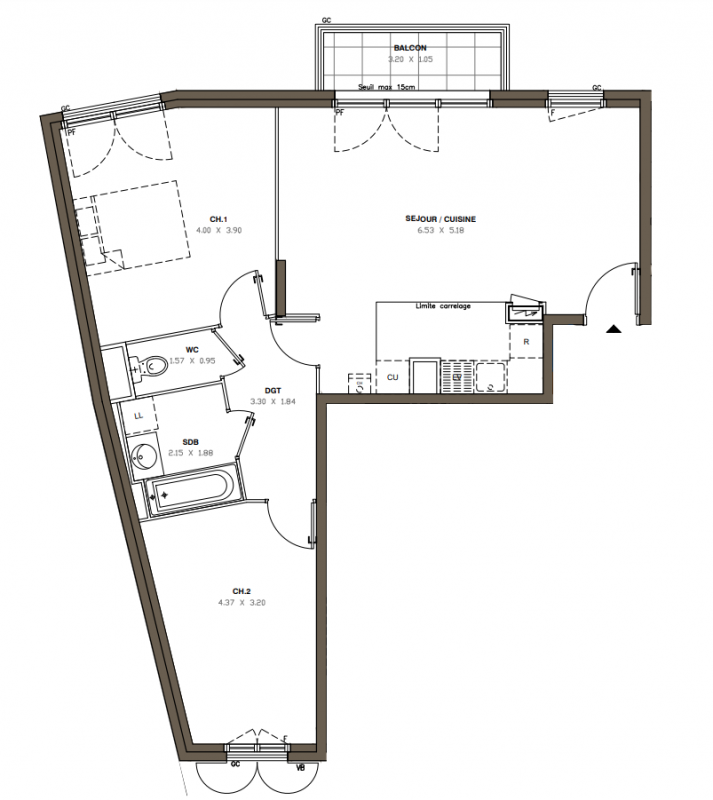 Plan du lot