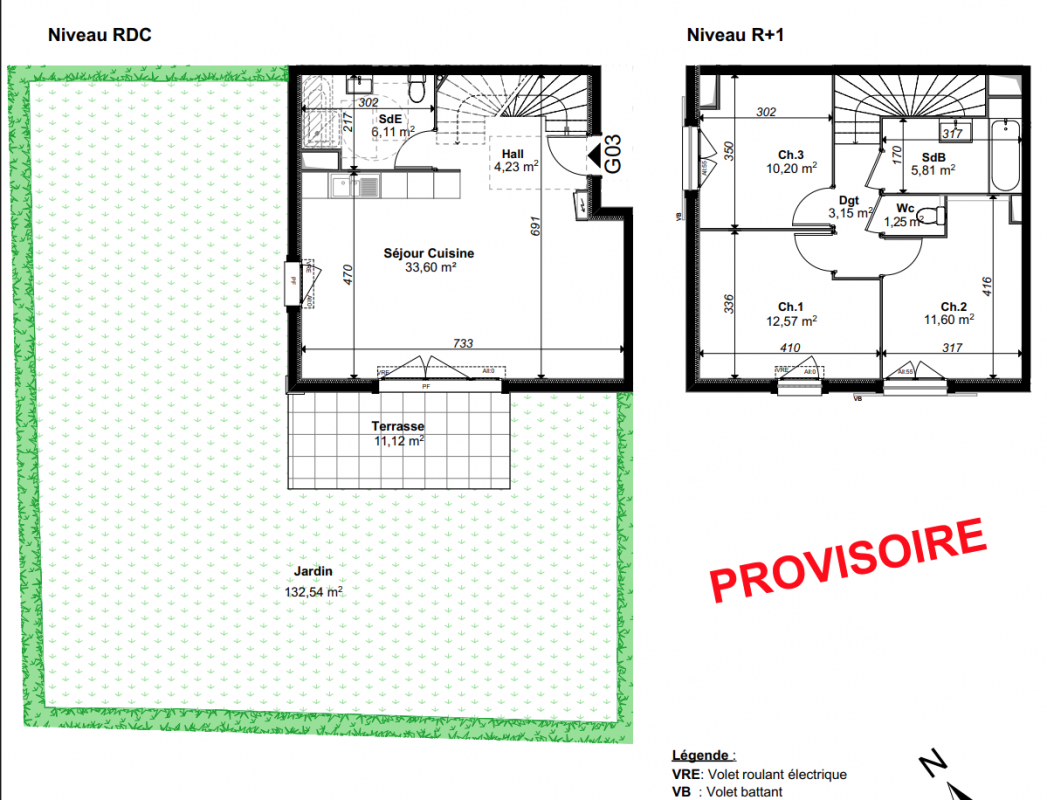 Plan du lot