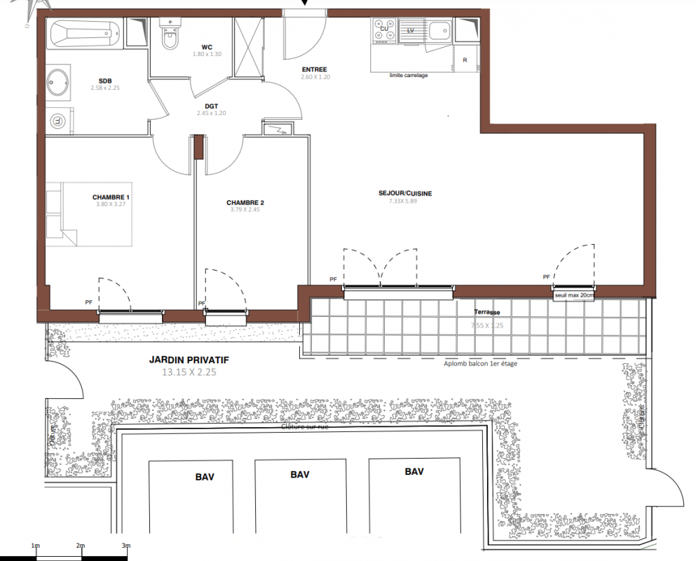 Plan du lot