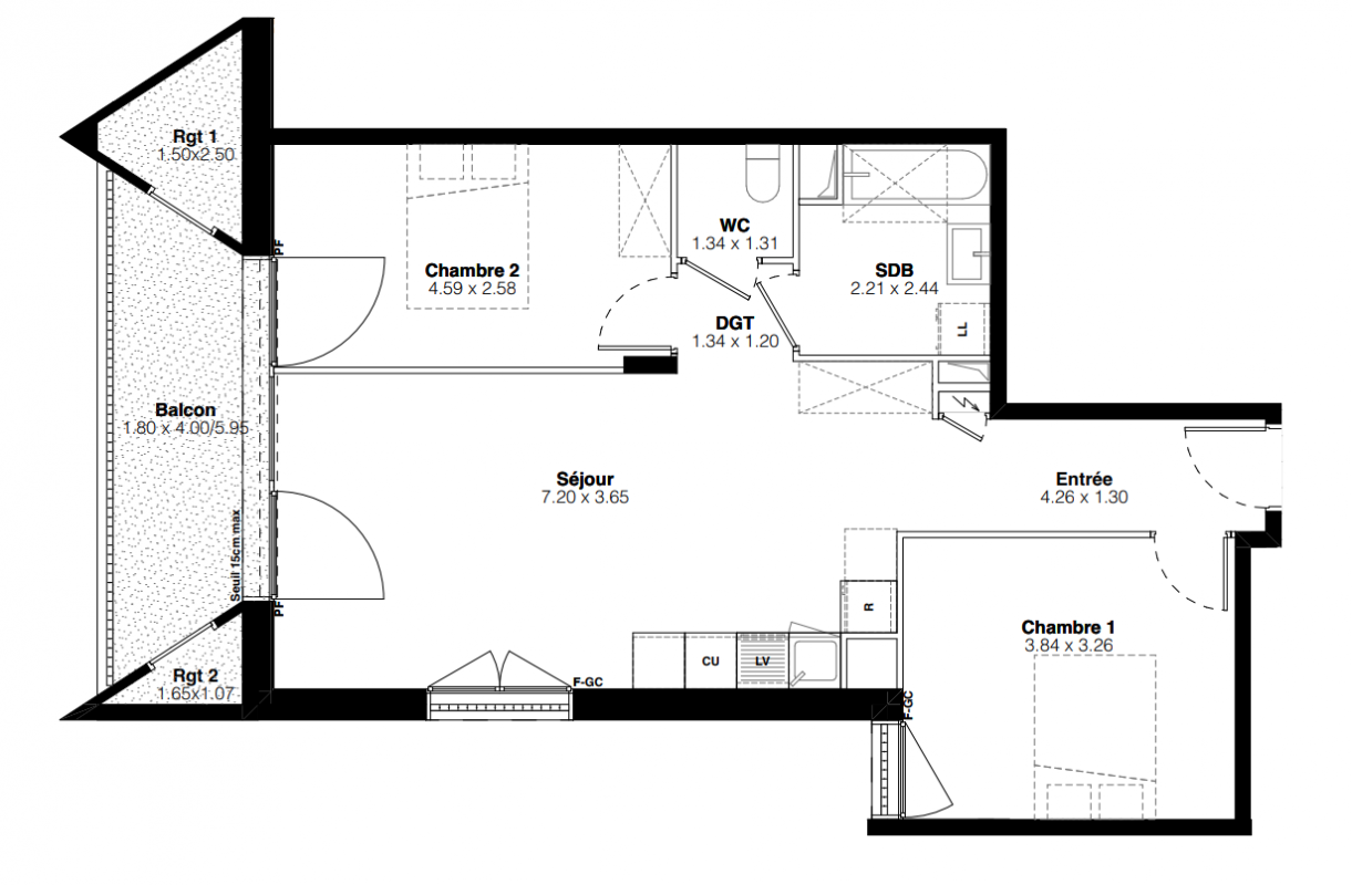 Plan du lot