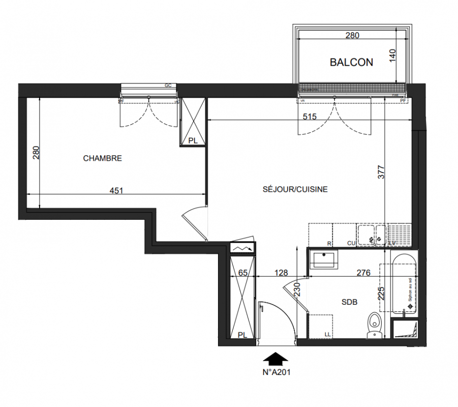 Plan du lot