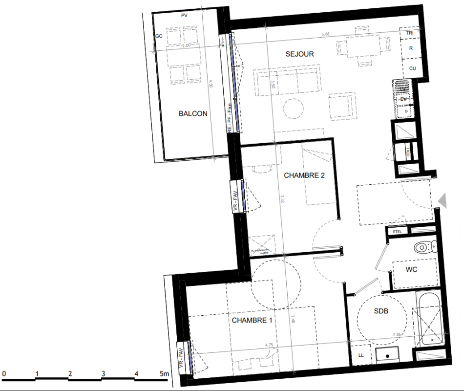Plan du lot