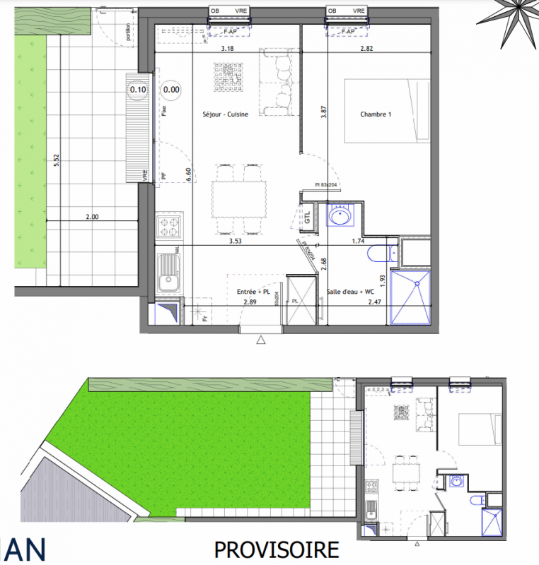 Plan du lot
