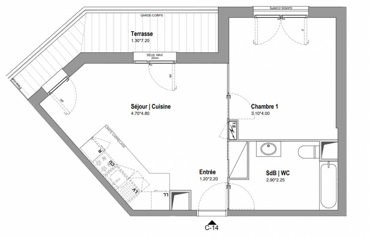 Plan du lot