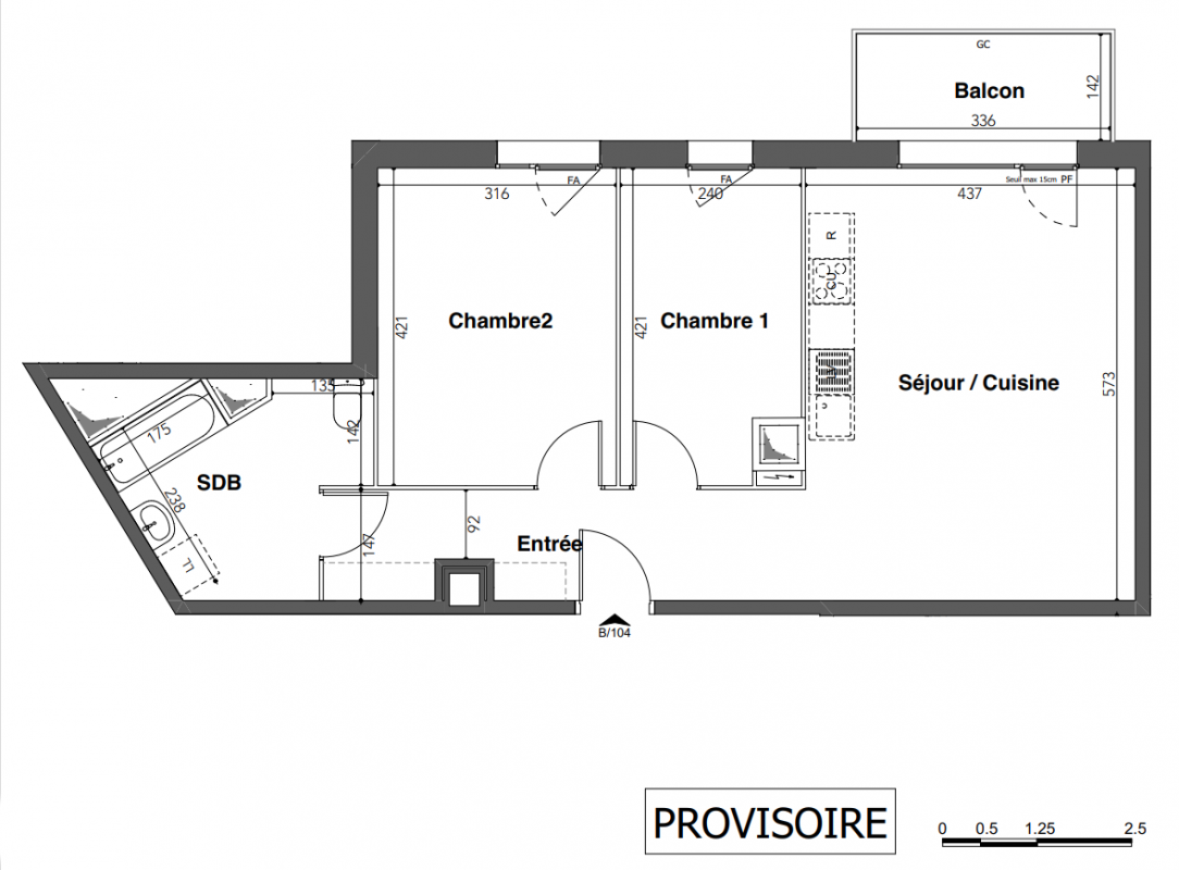 Plan du lot