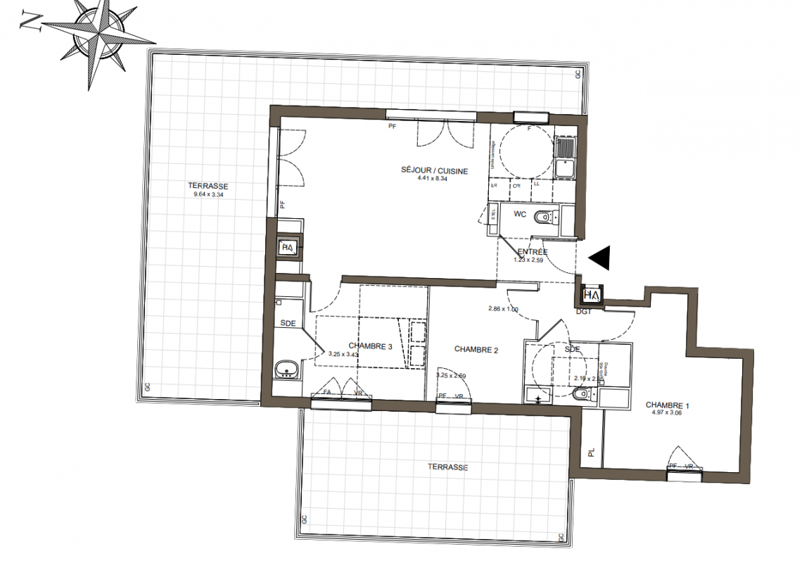Plan du lot