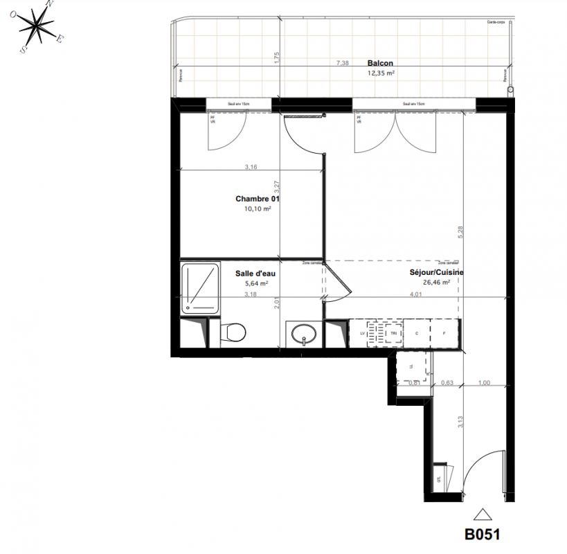 Plan du lot