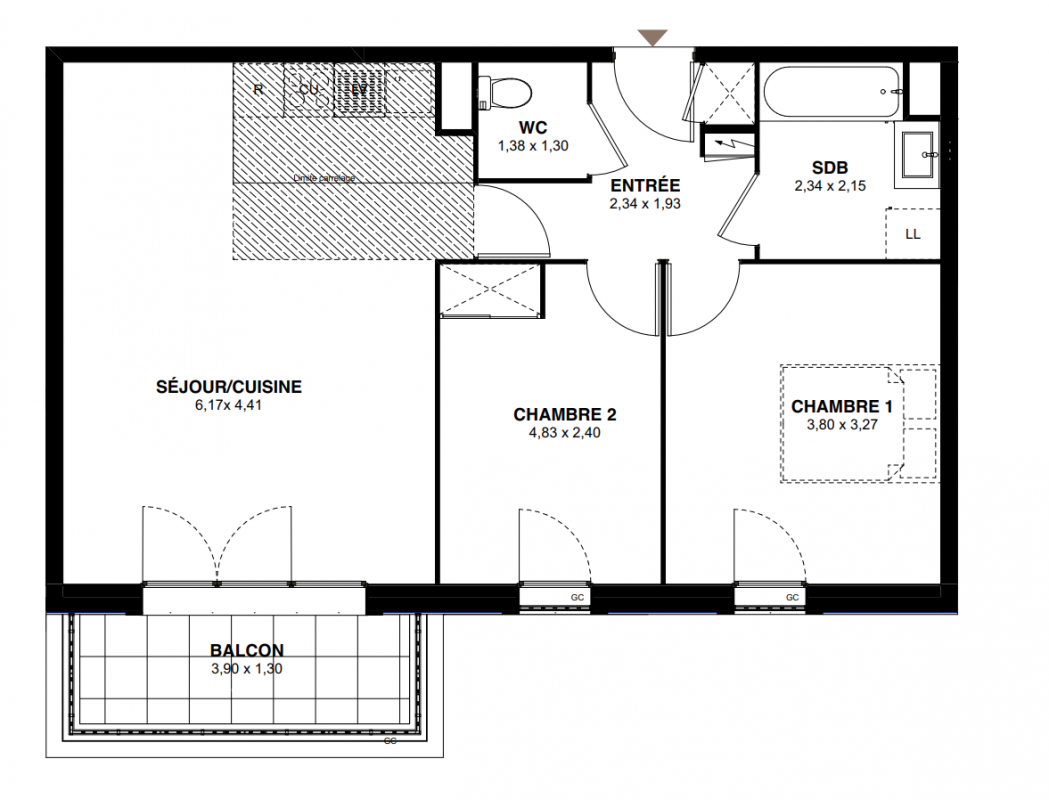 Plan du lot