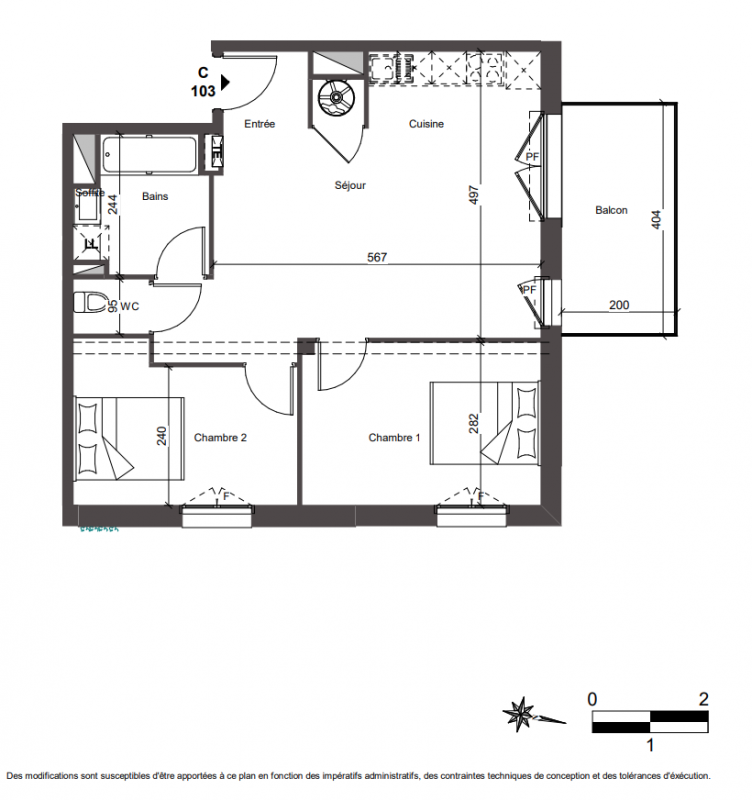 Plan du lot