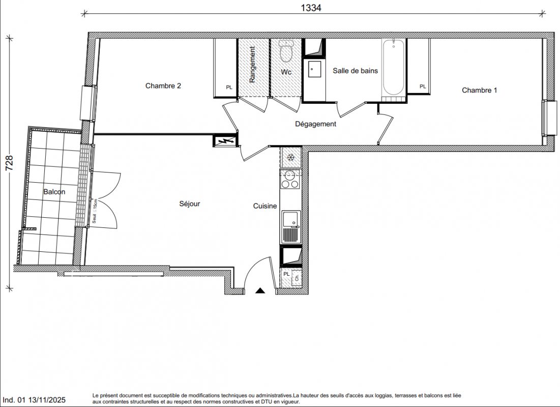 Plan du lot