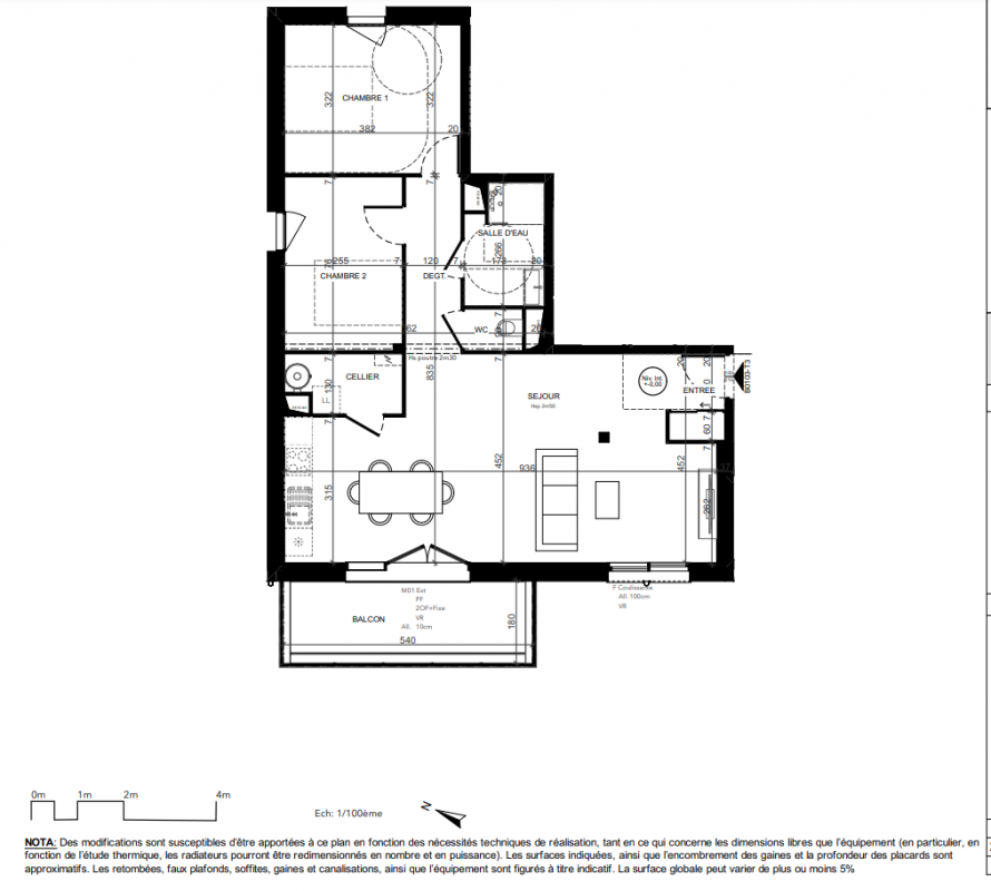 Plan du lot