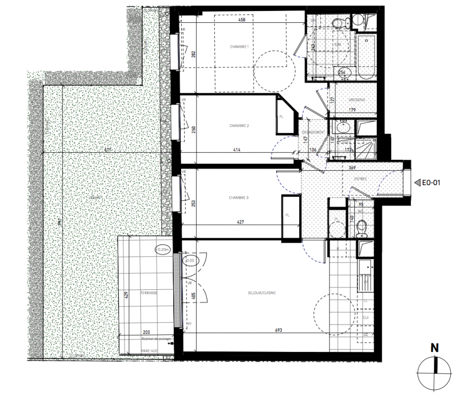 Plan du lot