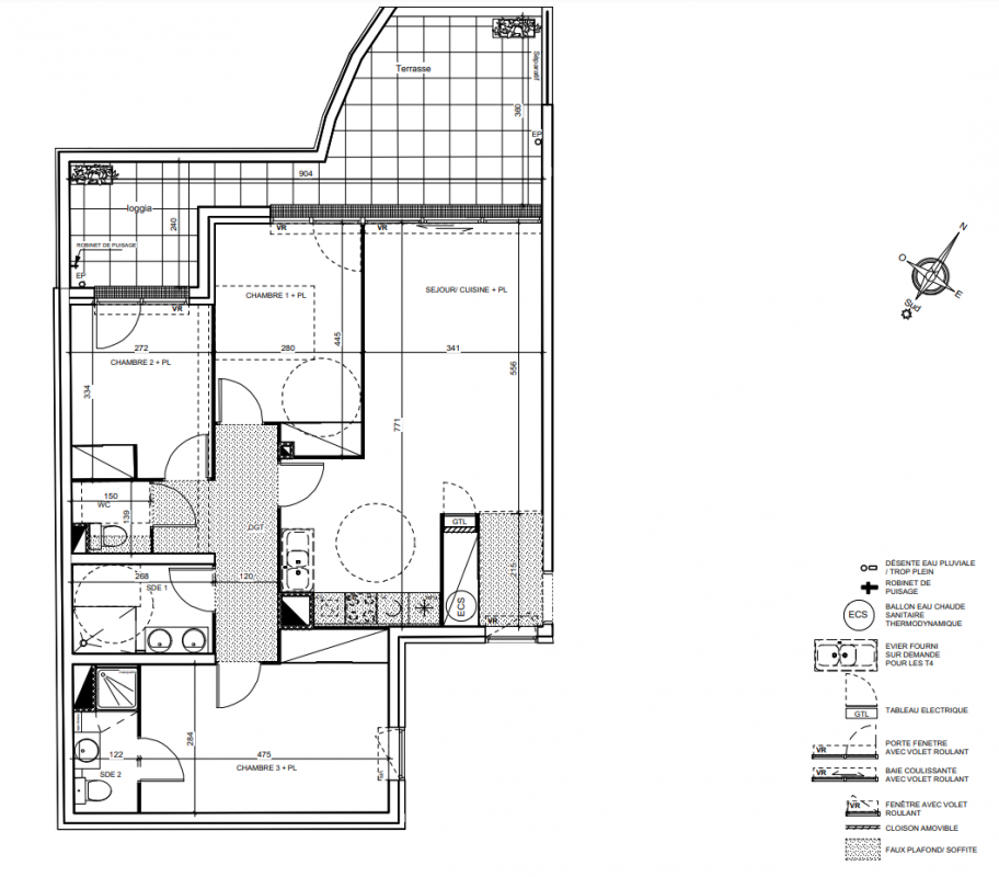 Plan du lot
