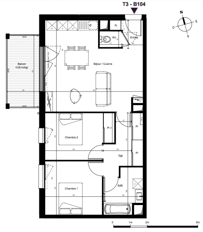 Plan du lot