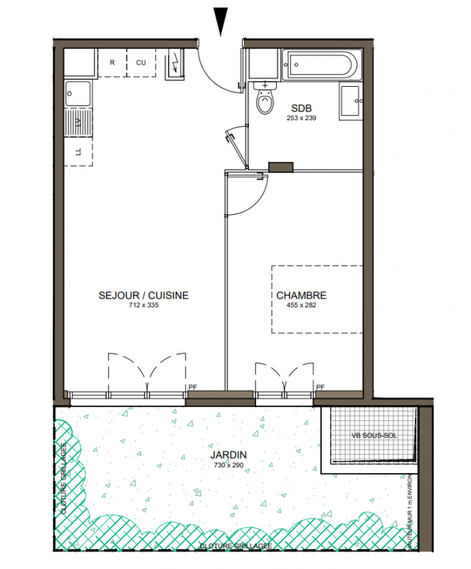 Plan du lot