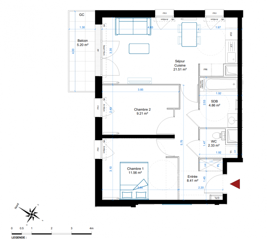 Plan du lot
