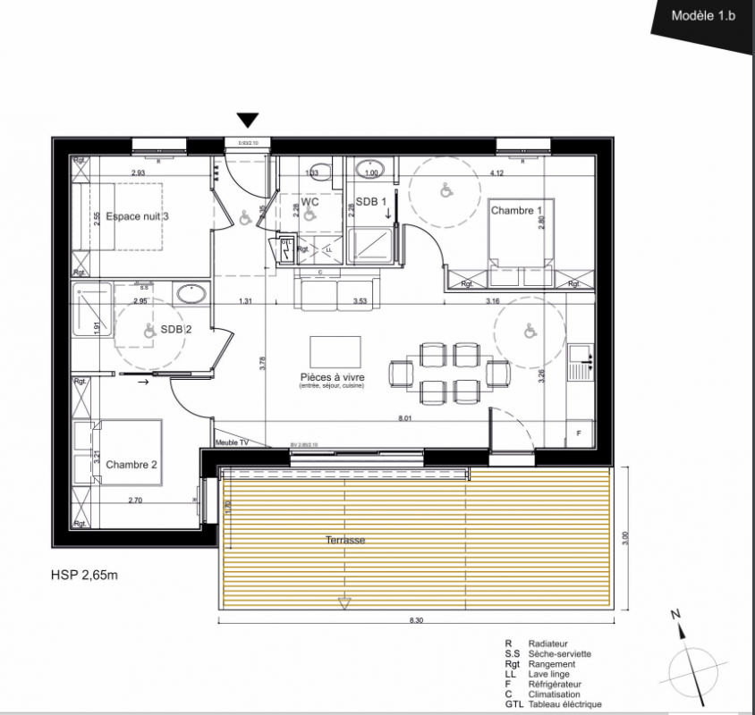 Plan du lot