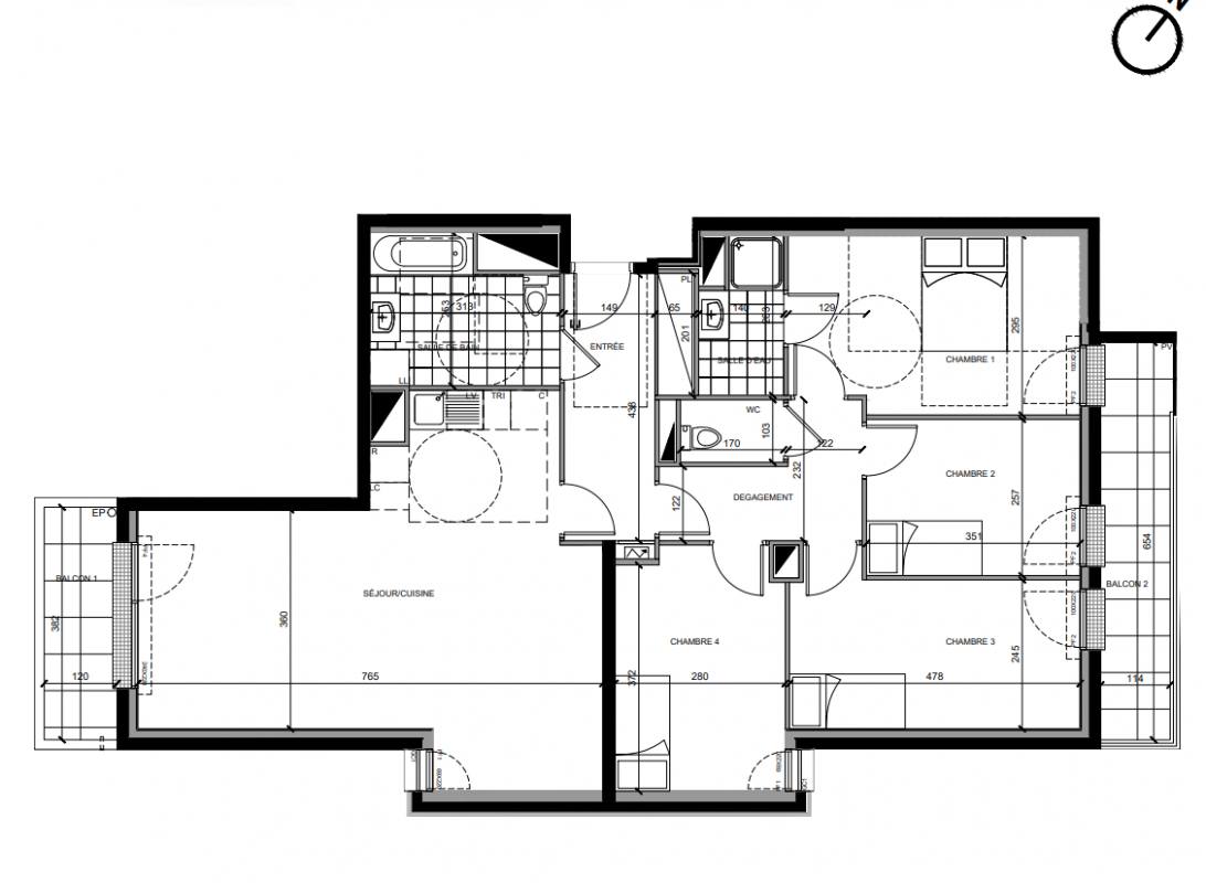 Plan du lot