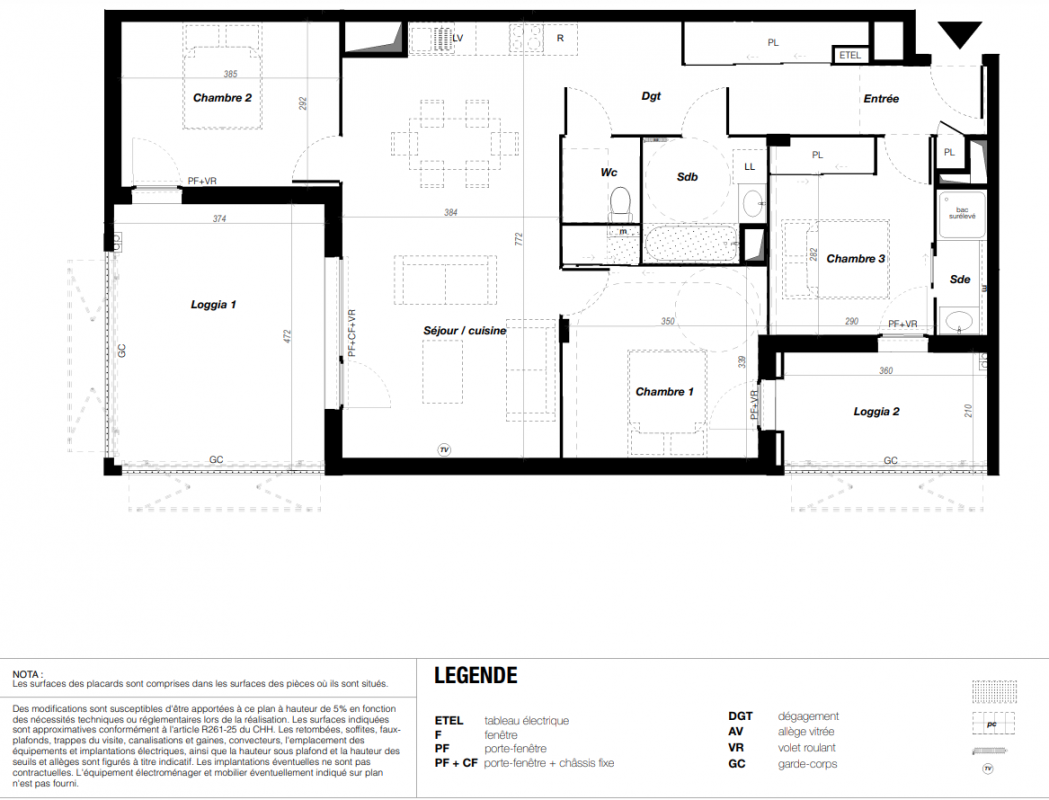 Plan du lot