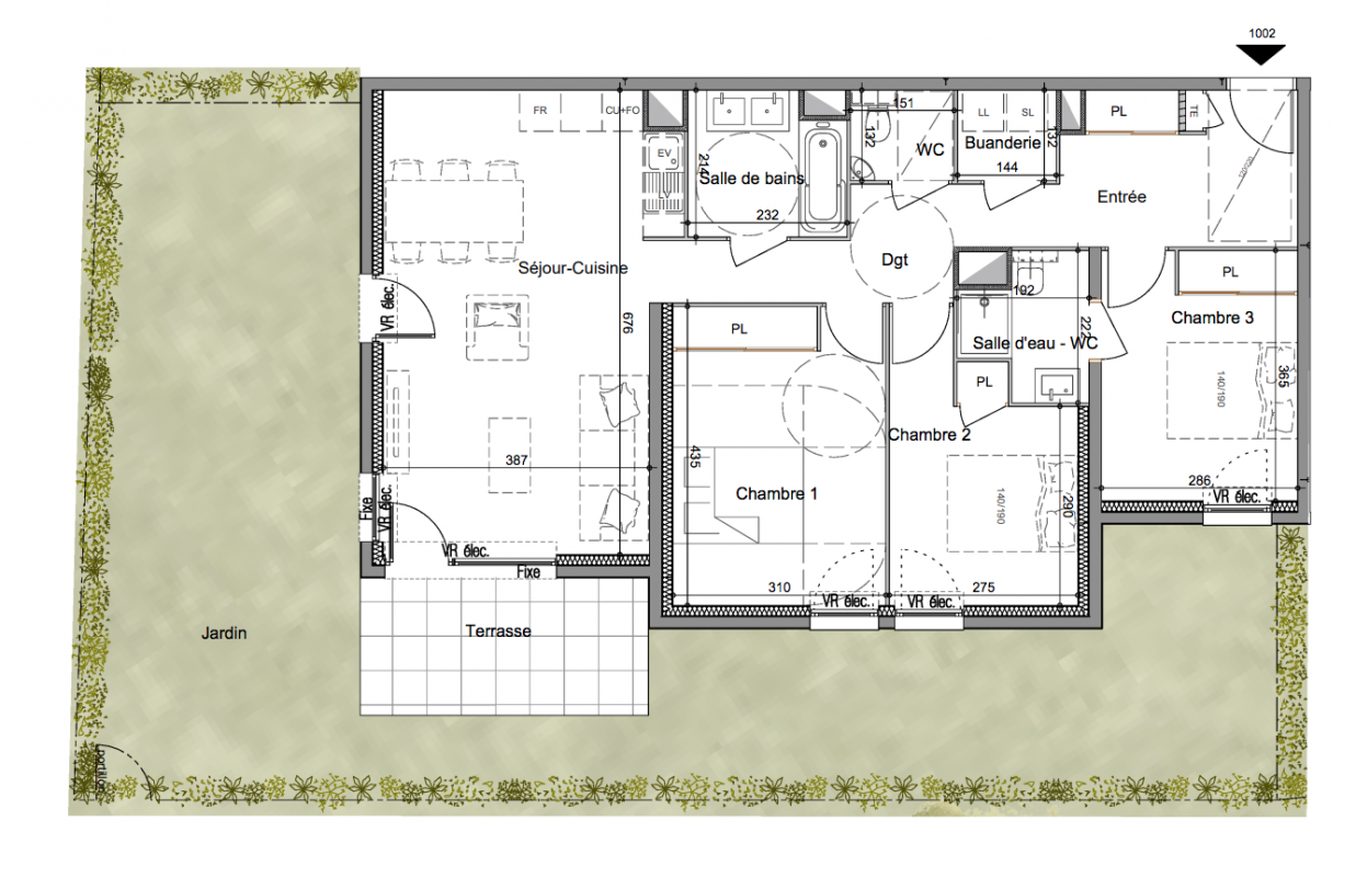 Plan du lot
