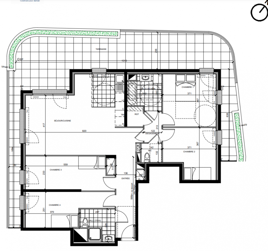 Plan du lot