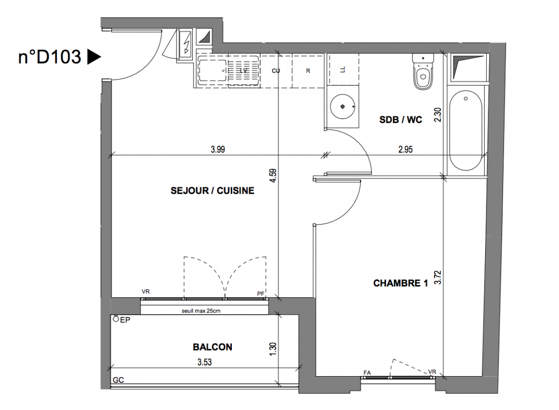 Plan du lot