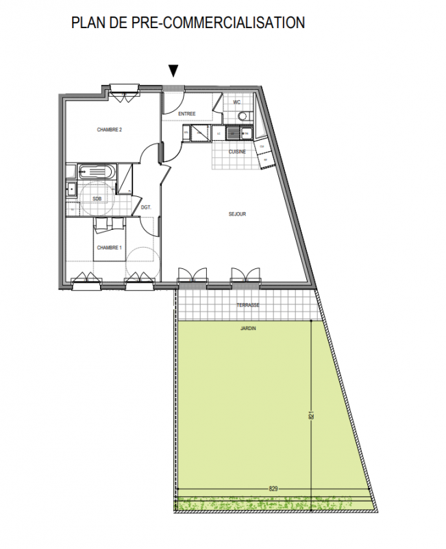 Plan du lot