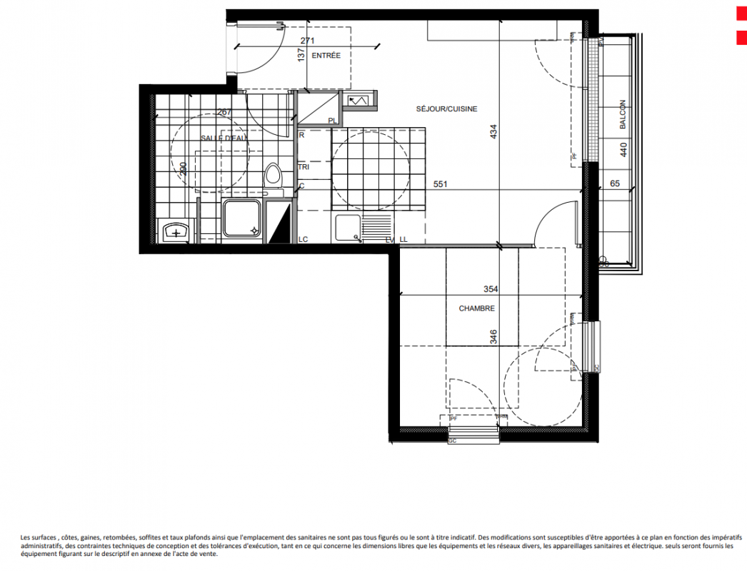 Plan du lot