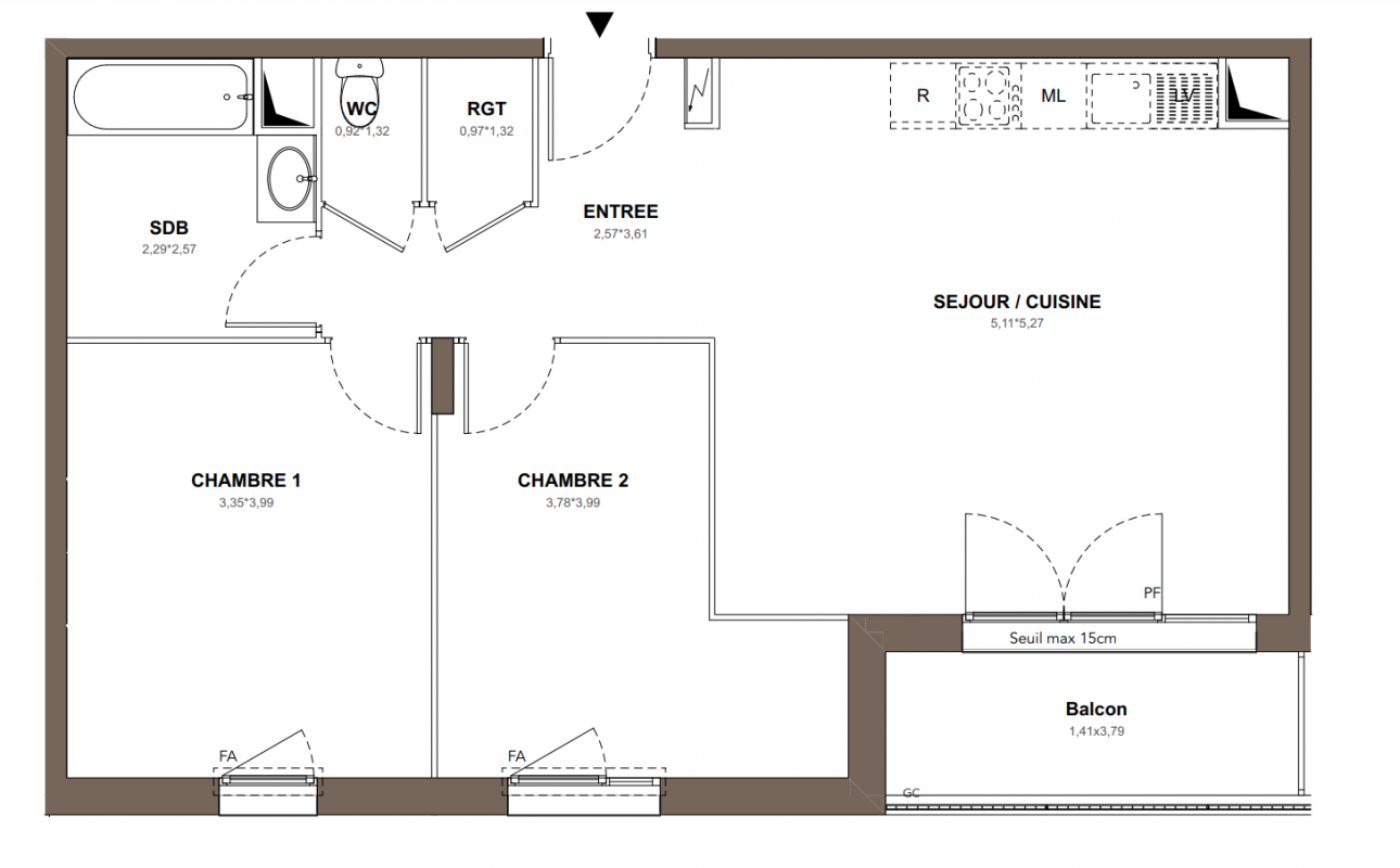 Plan du lot