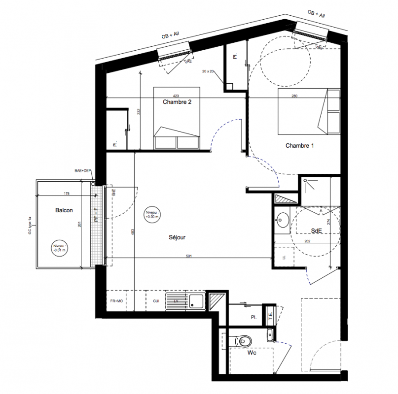 Plan du lot