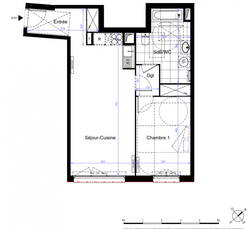 Plan du lot