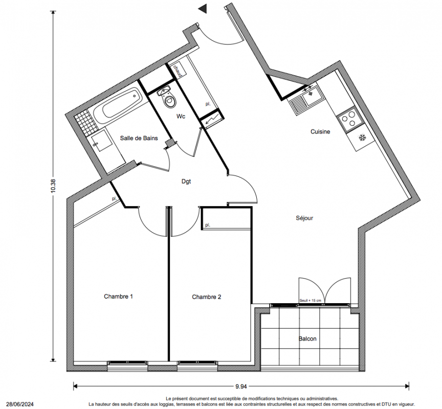 Plan du lot