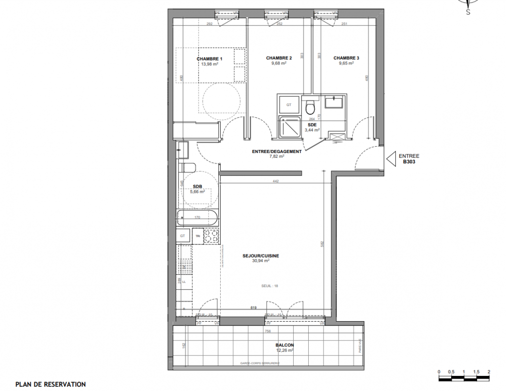 Plan du lot