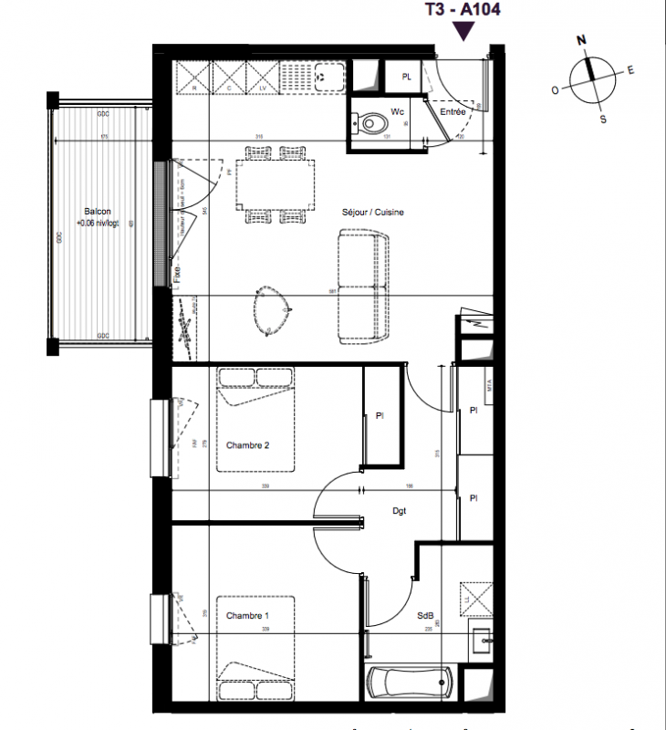 Plan du lot