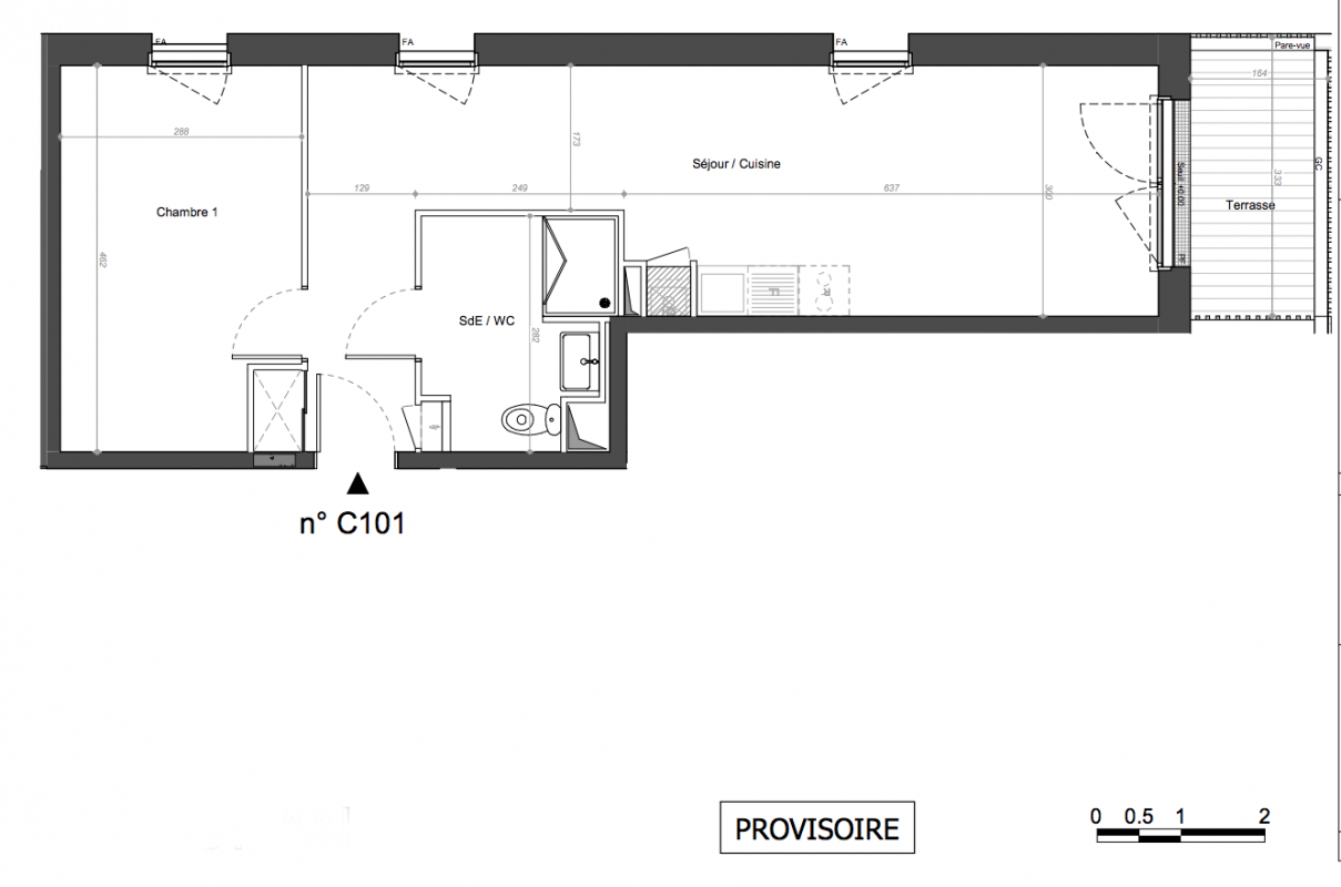 Plan du lot