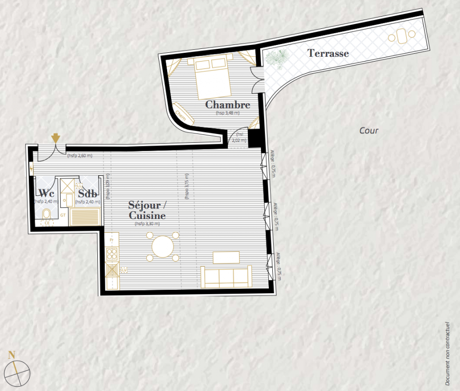 Plan du lot