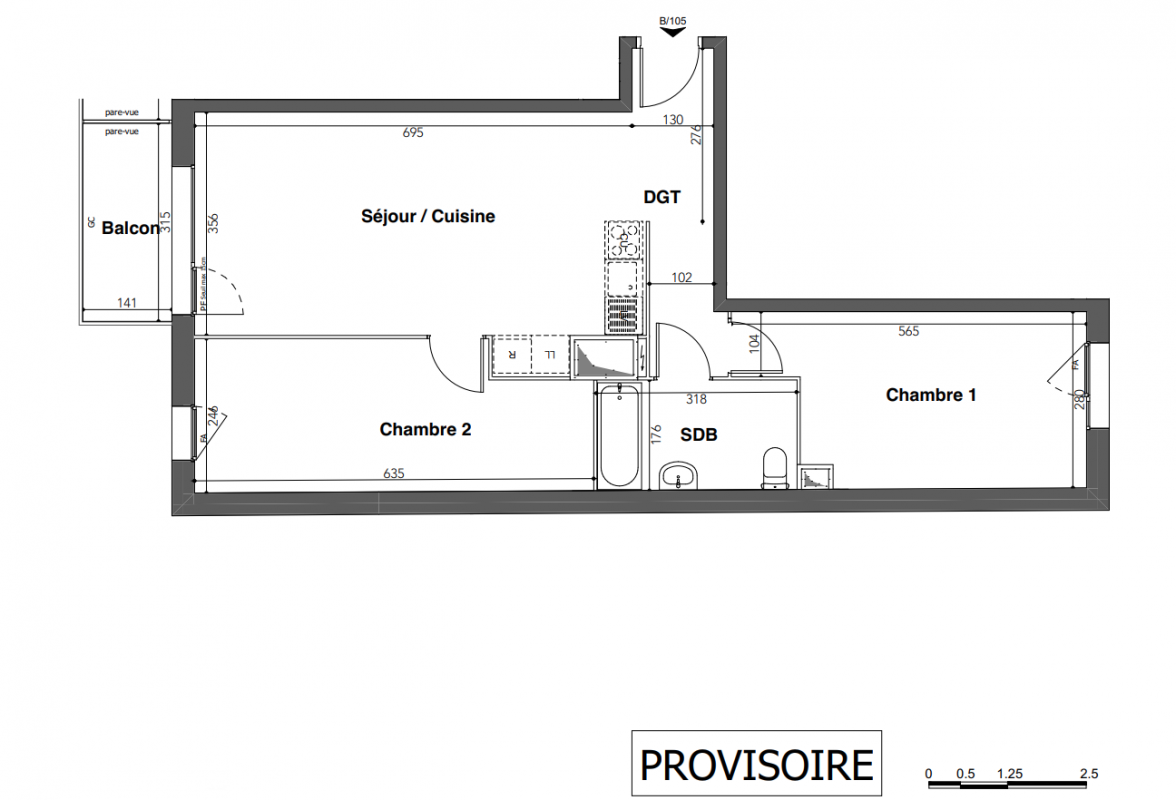 Plan du lot
