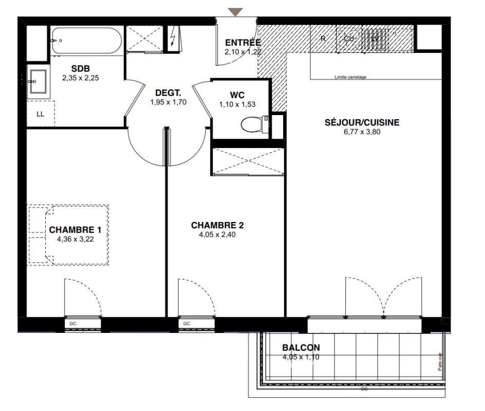 Plan du lot