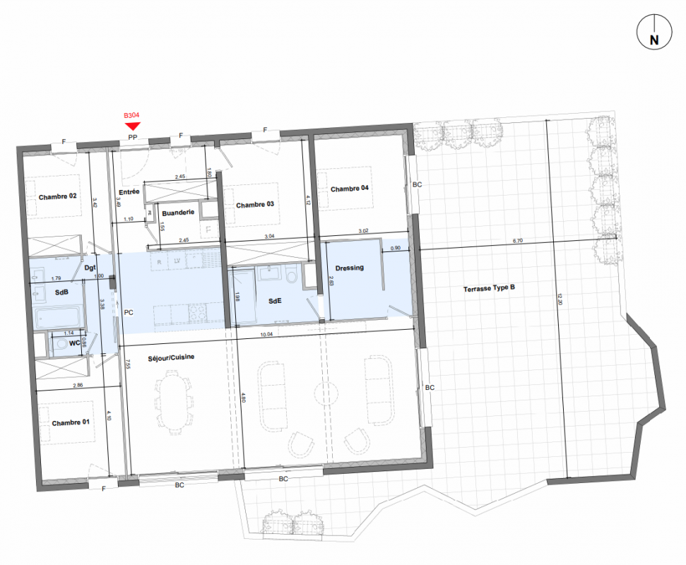 Plan du lot
