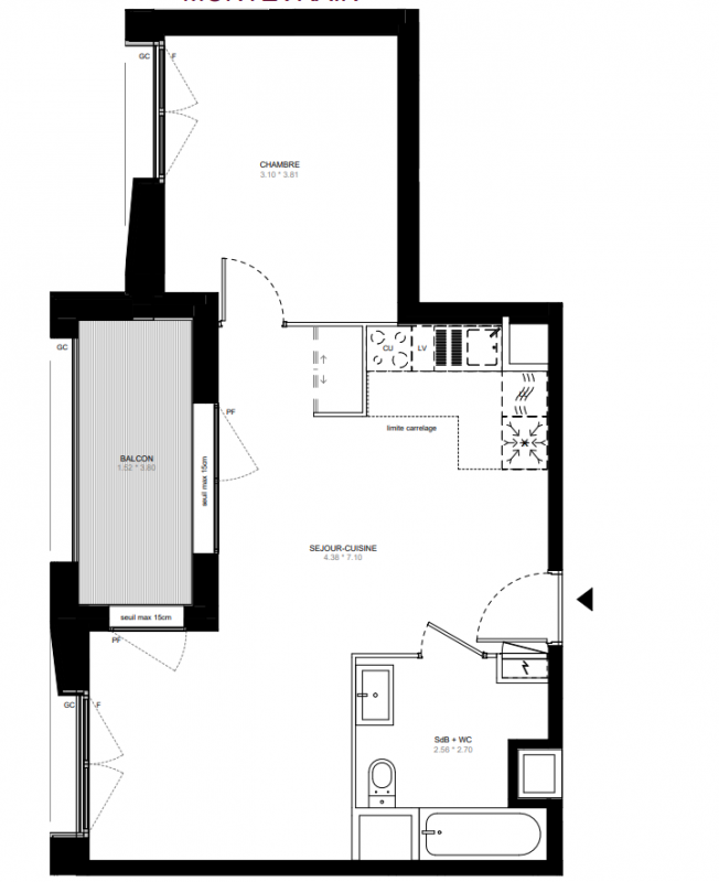 Plan du lot