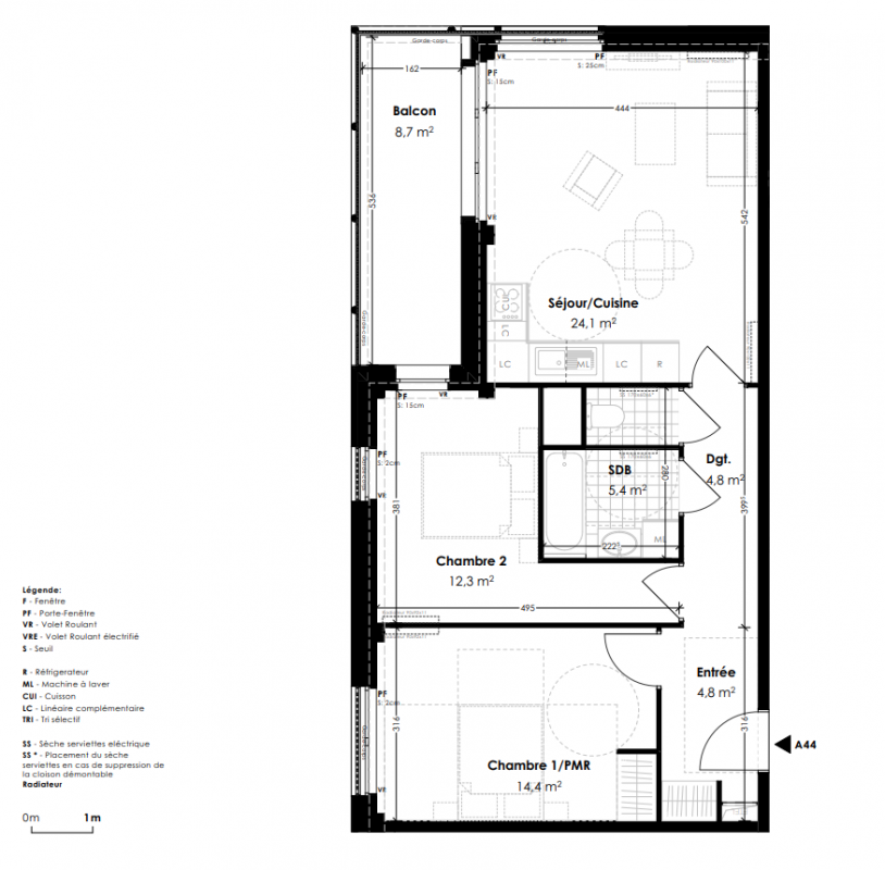 Plan du lot